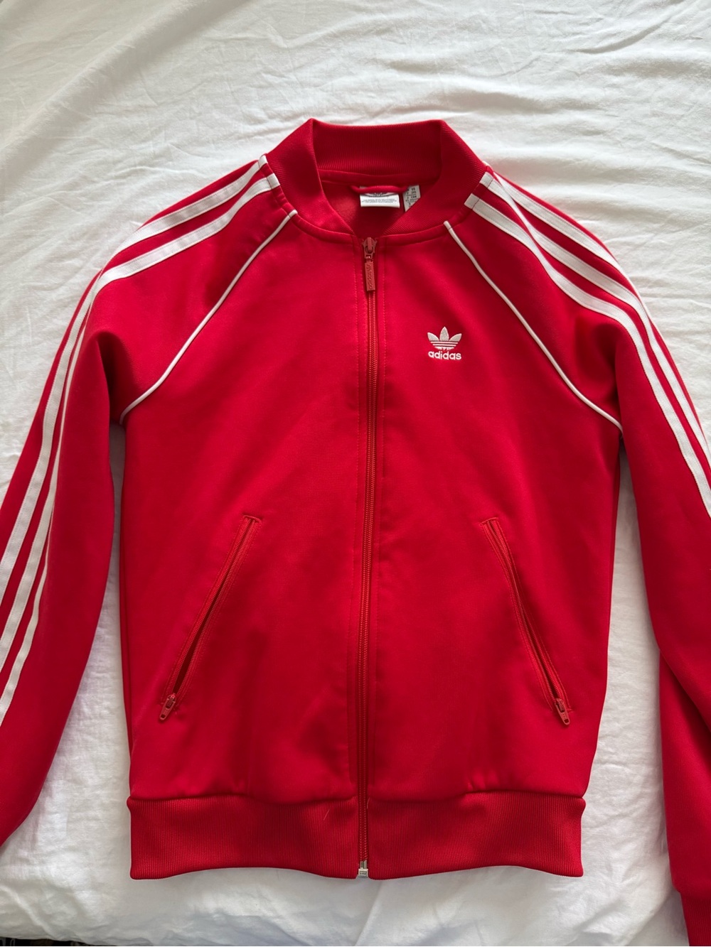 Red Adidas Track Jacket